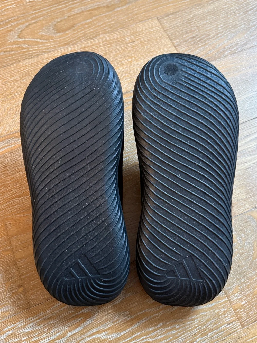 adidas Black Comfort Slide Clogs
